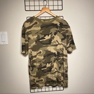 FADED GLORY CAMO SHORT SLEEVE